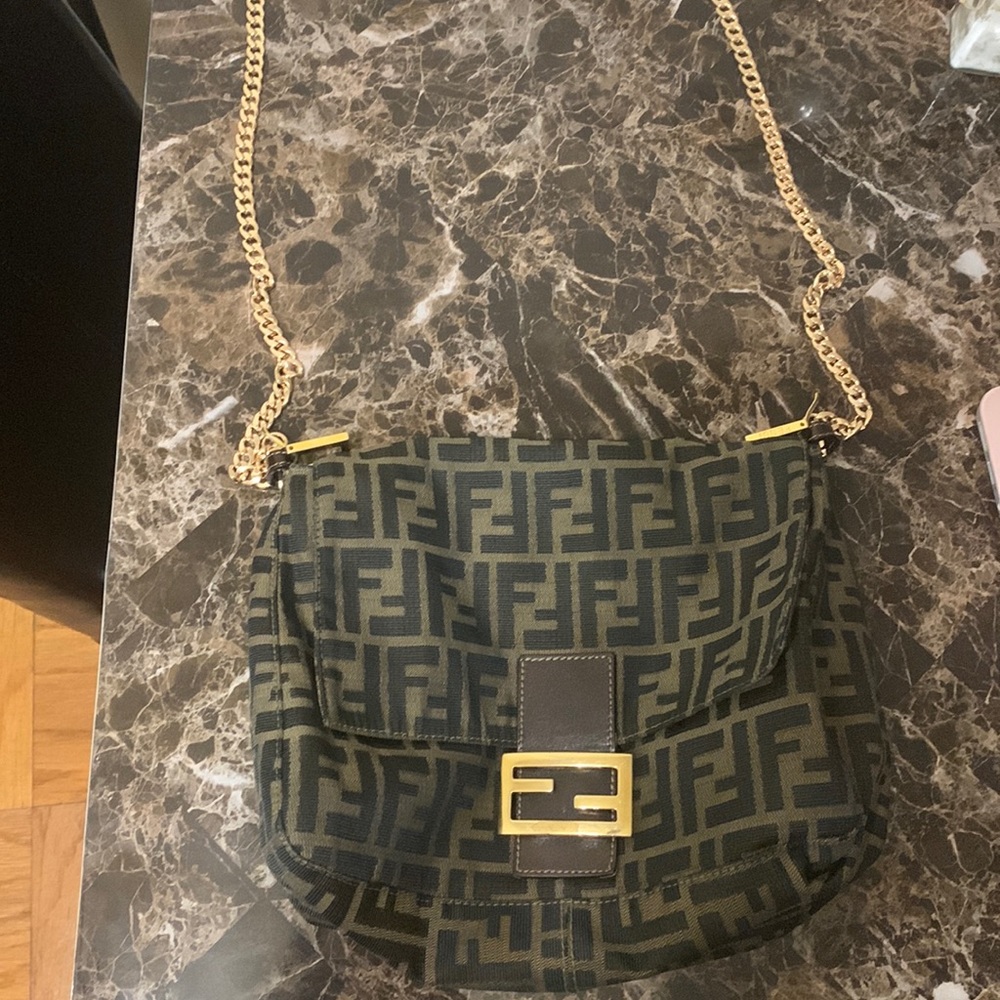 Fendi Zucca baguette bag